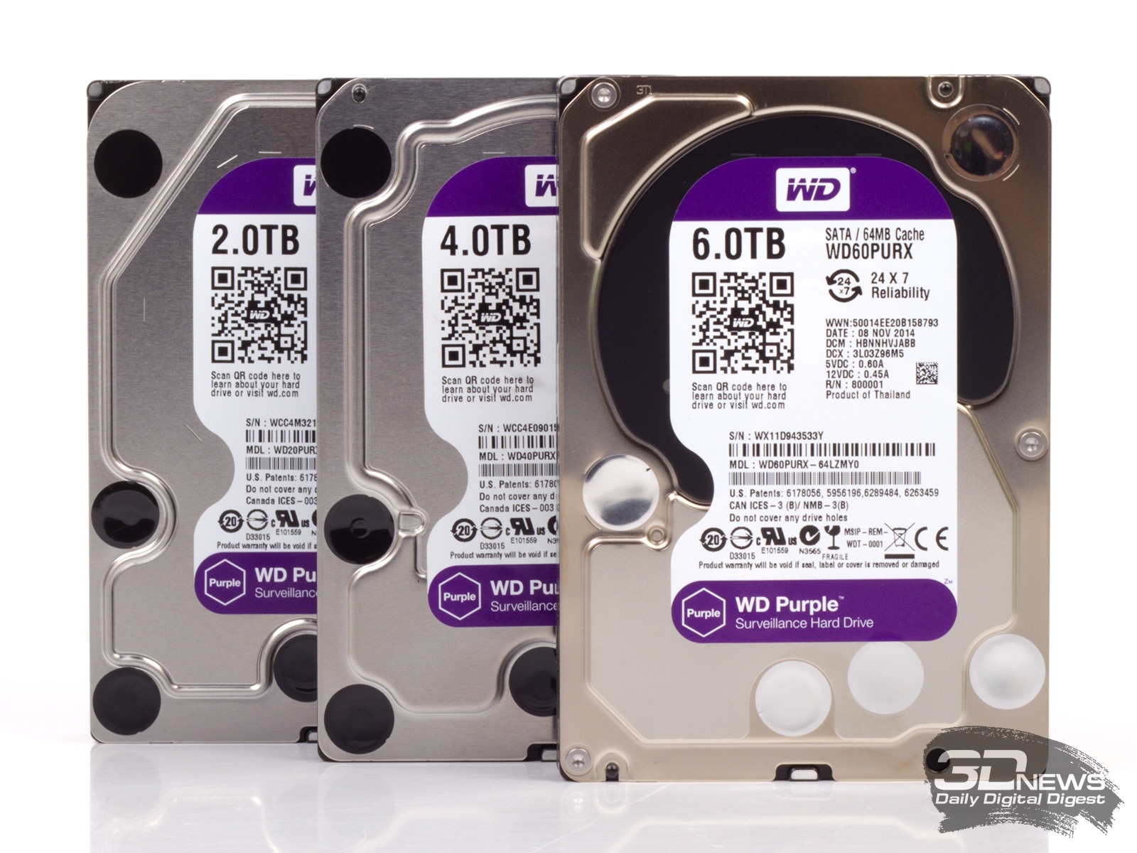 Жесткий диск WD Purple 2 Tb с максимальной отказоустойчивостью